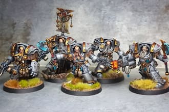 3d print and hand paint warhammer figures, tabletop statues and resin miniatures