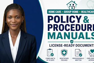 write state license policy and procedure for healthcare, dental clinic home care