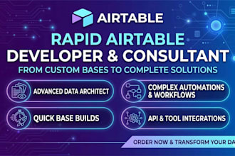 setup airtable database interface n8n airtable automation softr webapp expert