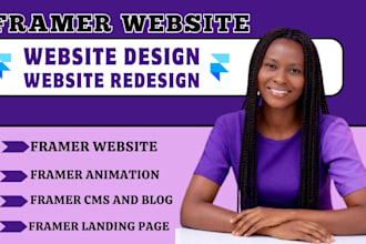 build professional framer website framer landing page create framer website