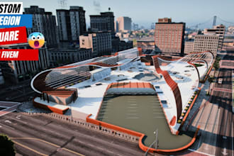 do custom fivem map, fivem interior, fivem mlo, fivem ymaps for your server