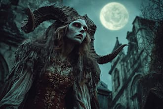 fantasy horror and fantasy horror character