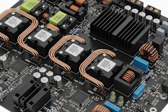 do high power, industrial power electronics pcb for motor controllers, embedded