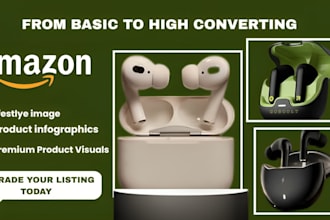 do amazon listing images design, amazon infographic, product listing images