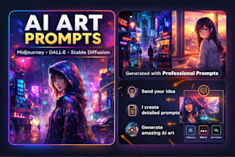 create detailed ai prompts for stunning ai art