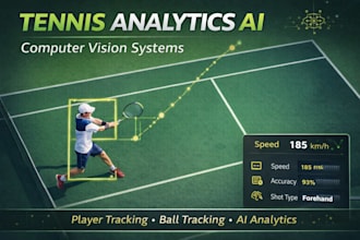 develop player tracking and match analysis ai for tennis