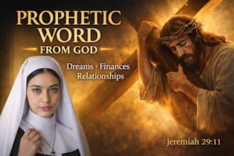 deliver a prophetic word for your life, dreams and breakthrough