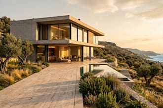 do 3d landscape design backyard garden and patio rendering