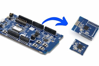 custom pcb design and embedded system for nrf52, ble, stm32, iot