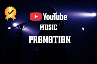 do organic youtube video promotion, spotify music marketing, music video ads