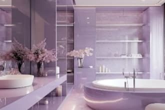 design your modern bathroom interior and exterior with realistic 3drendering