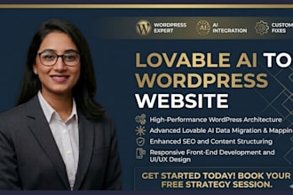 convert lovable ai to wordpress, fix lovable ai, copy loavable ai to wordpress