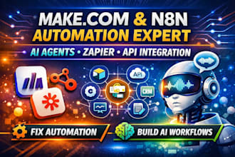 fix make com automation n8n workflows zapier automation ai agents