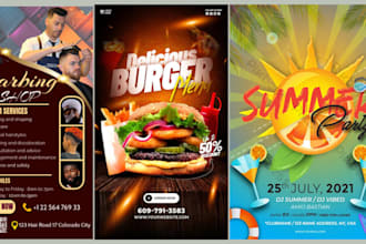 design ai banner, ai flyer, ai video ads, web banner and social media ads