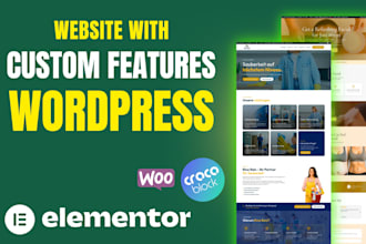 build a modern wordpress site with custom features