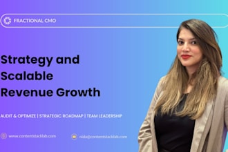 be your fractional cmo for scalable revenue growth