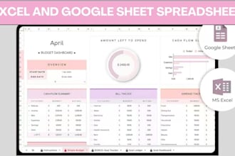 design excel spreadsheet habit divorce workout cleaning schedule savings planner