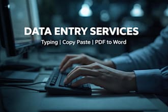 do simple data entry and copy paste tasks