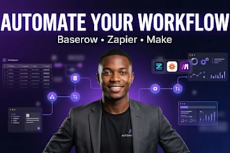 build baserow databases, automation, and integrations