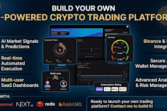 develop a real time ai crypto trading bot for binance bybit