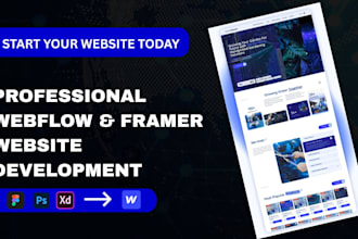 design webflow website, webflow design, webflow landing page expert