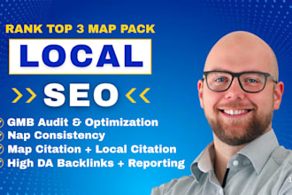 provide expert google my business profile gmb optimization, local SEO map rank