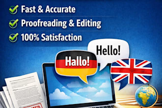 professional german to english and english to german translation