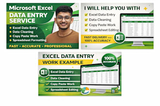 do microsoft excel data entry, editing, and formatting