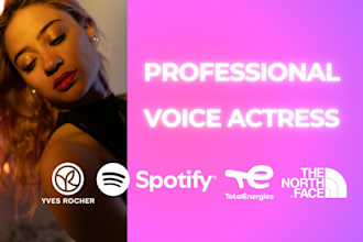 record a pro spanish female voiceover with french accent