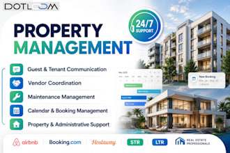 provide property management support for str and rental properties