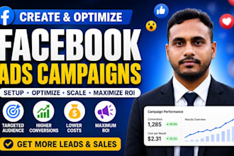 create and optimize facebook ads campaigns