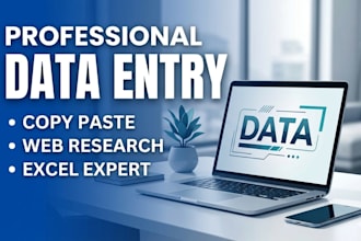 do professional HTML, CSS, react front end development and data entry