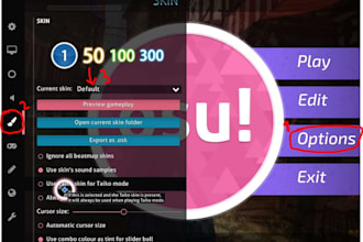 do custom war thunder camouflage skins, osu skins and osu beatmaps for any song