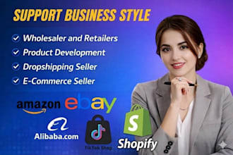 your shopify dropshipping specialist, product sourcing agent, alibaba sourcing