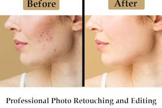professional photo retouching, skin retouching and portrait editing