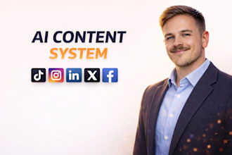 build an ai system for social media growth