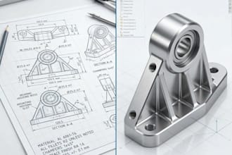 convert 2d technical drawings and sketches into 3d cad and catia models