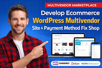 develop ecommerce wordpress multivendor site payment method fix shop