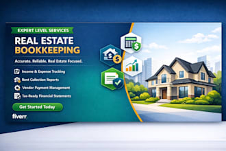 clean up, reconcile, and tax ready real estate bookkeeping