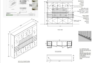 create your furniture 3d production drawing