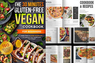 canva cookbook layout design recipe cookbook writer kids cookbook ghostwriter