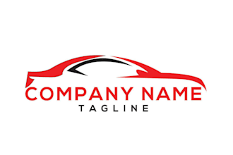 design unique car business logo