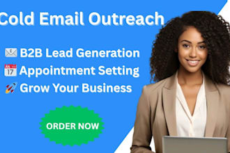 do b2b cold email outreach and appointment setting