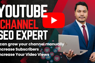 create, setup, and optimize your yt channel with full SEO