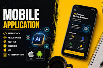 build ai mobile app development in flutter or react native ai agent