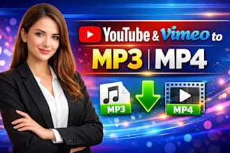 convert youtube to mp4 mp3, vimeo to mp4 mp3 very fast