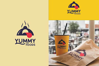 design food restaurant cafe bakery dessert logo