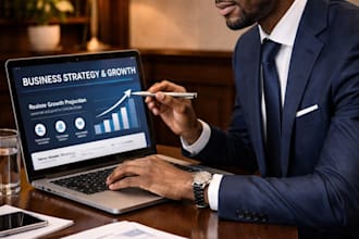design high impact investor pitch decks and professional business presentations
