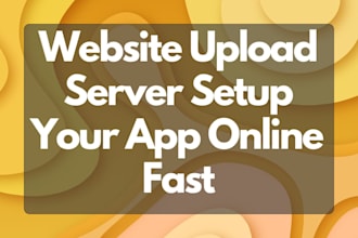 install website on your server or hosting