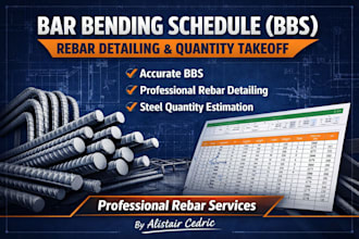 do bar bending schedule bbs rebar detailing and quantity takeoff